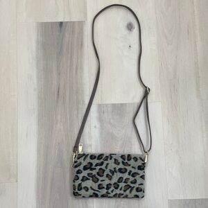 Leopard Print Crossbody Bag